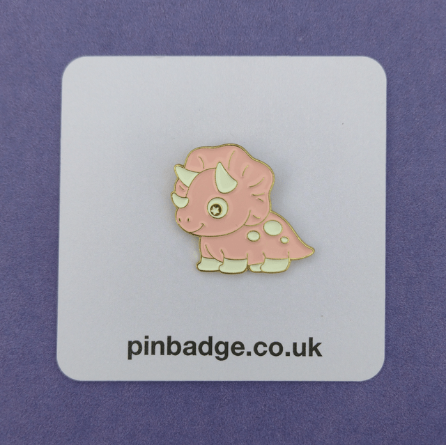 Pink dinosaur