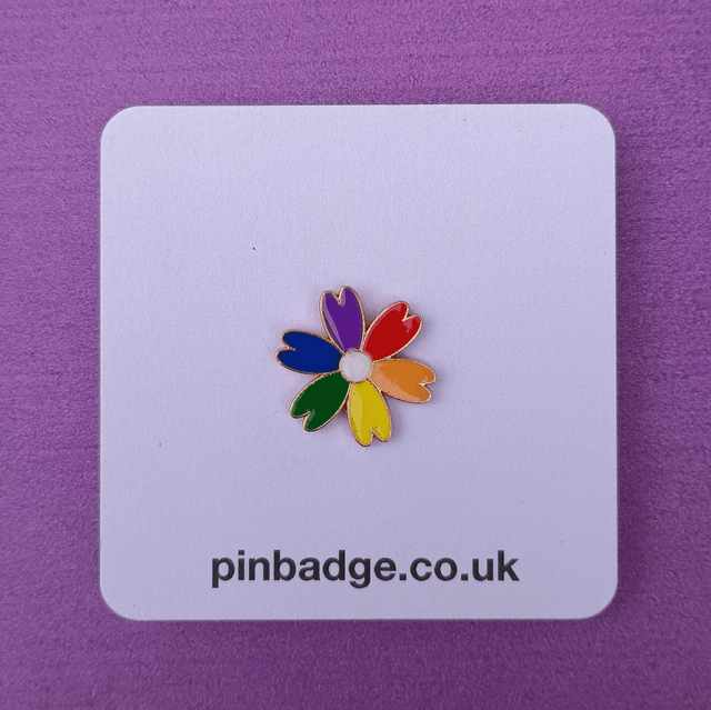 Rainbow flower