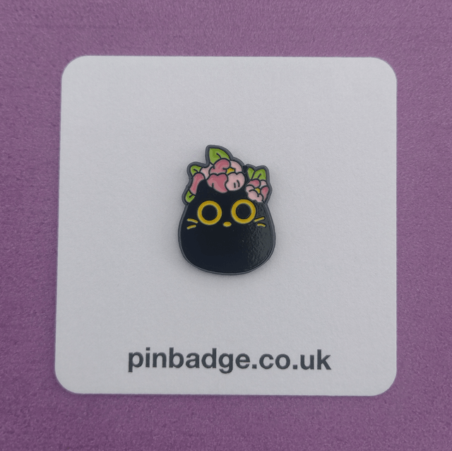 Lucky black cat