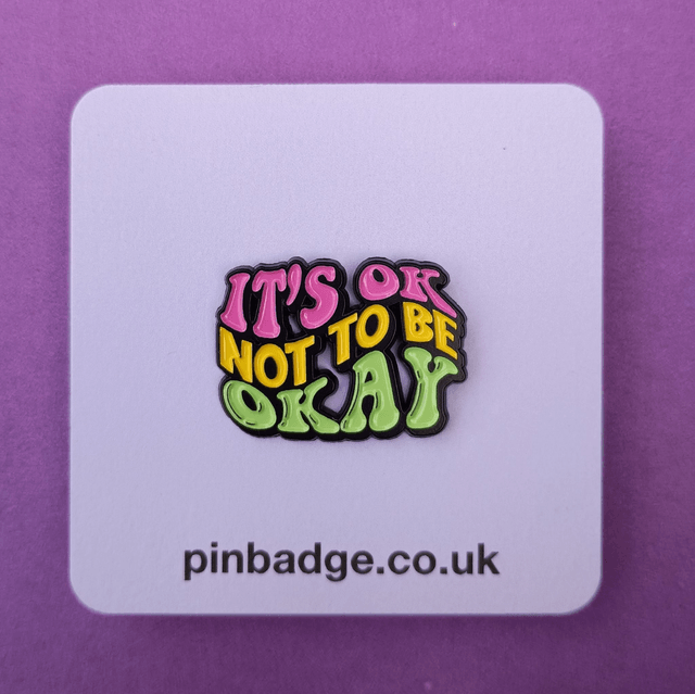 It's OK not to be okay