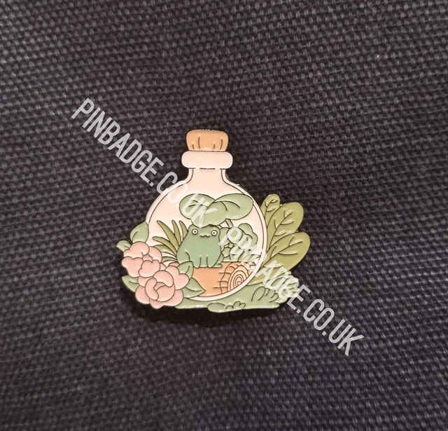 Frog in a bottle
