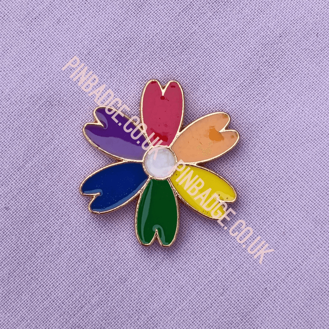 Rainbow flower