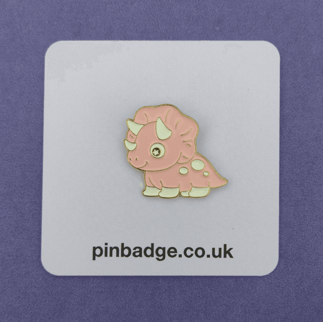 Pink dinosaur