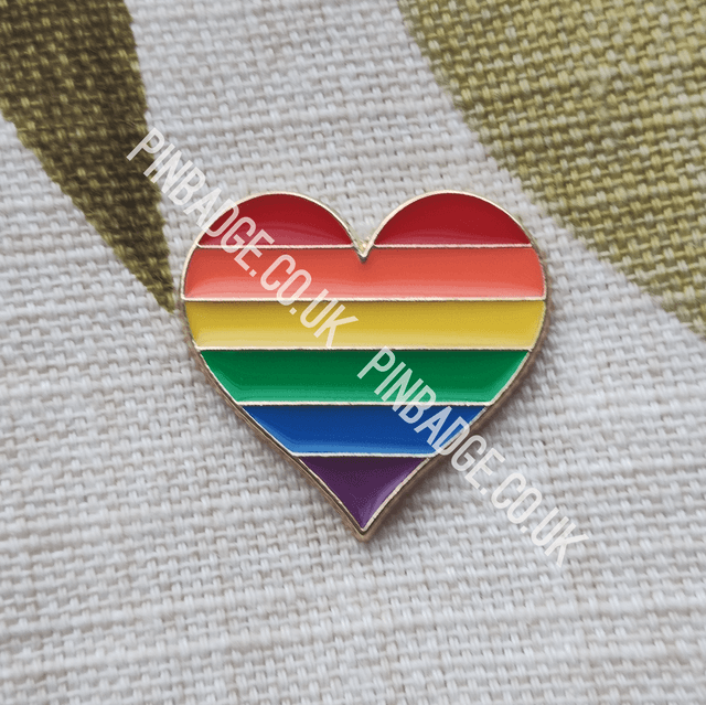 Rainbow heart